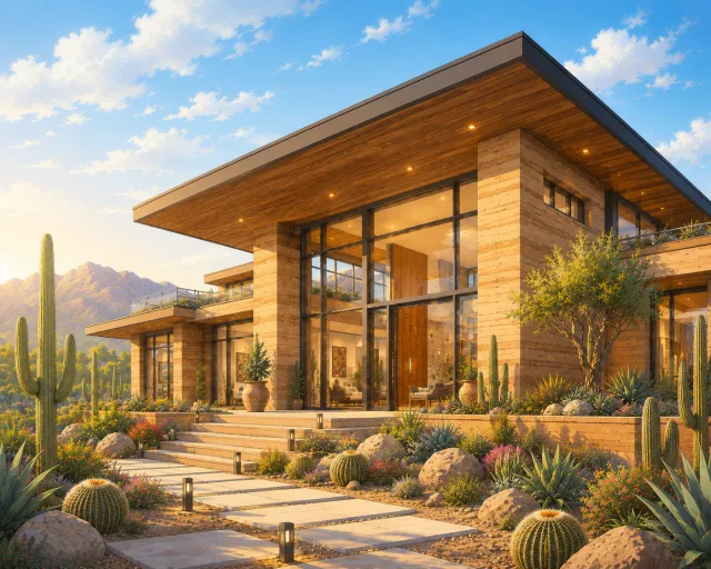 Mirage Manor, a CoPet home, in daylight