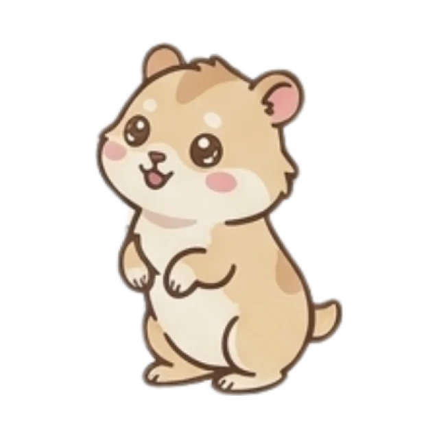 Peanut, a golden hamster CoPet